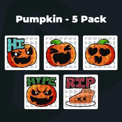 Pumpkin - 5 Pack