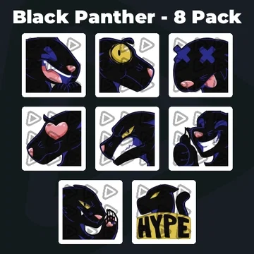 Black Panther - 8 Pack