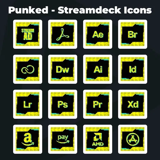 Punked - Streamdeck Icons