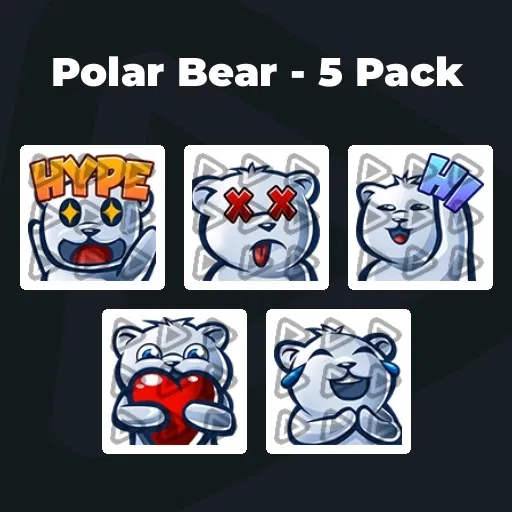 Polar Bear - 5 Pack
