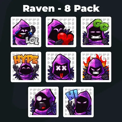 Raven - 8 Pack