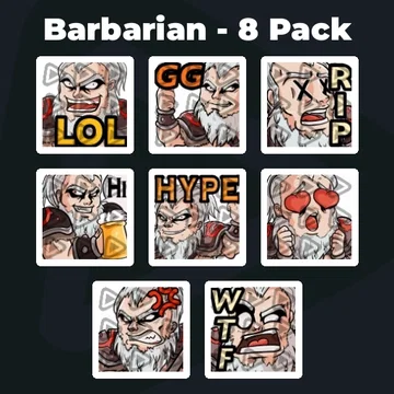 Barbarian - 8 Pack