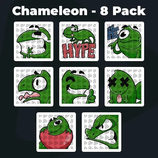 Chameleon - 8 Pack
