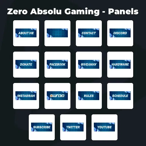 Zero Absolu Gaming - Panels