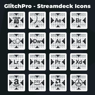 GlitchPro - Streamdeck Icons