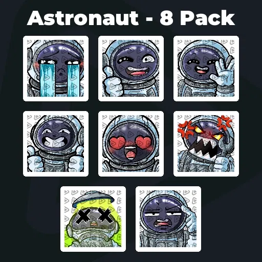 Astronaut - 8 Pack