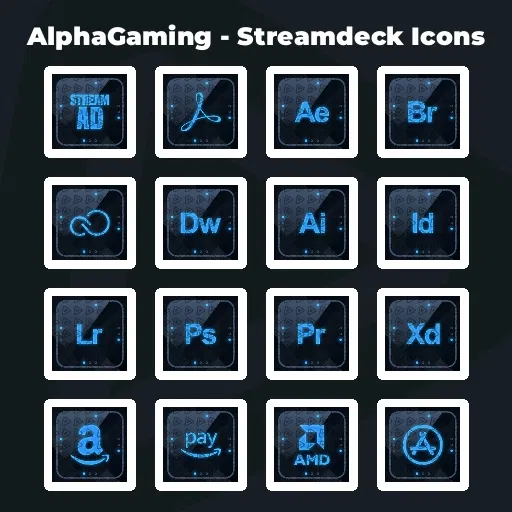 AlphaGaming - Streamdeck Icons