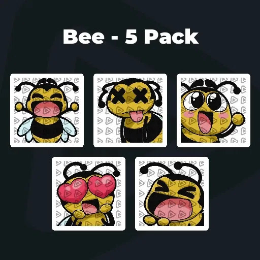 Bee - 5 Pack