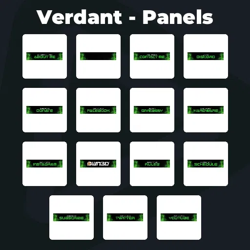 Verdant - Panels