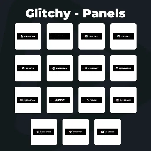 Glitchy - Panels