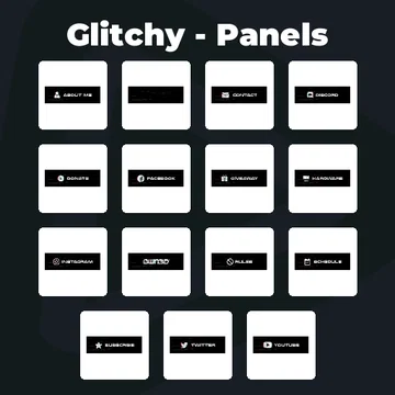 Glitchy - Panels