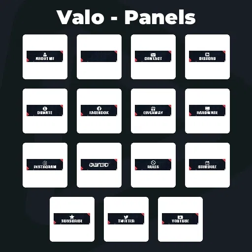 Valo - Panels