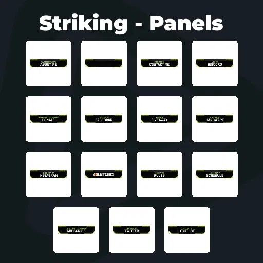 Striking - Panels