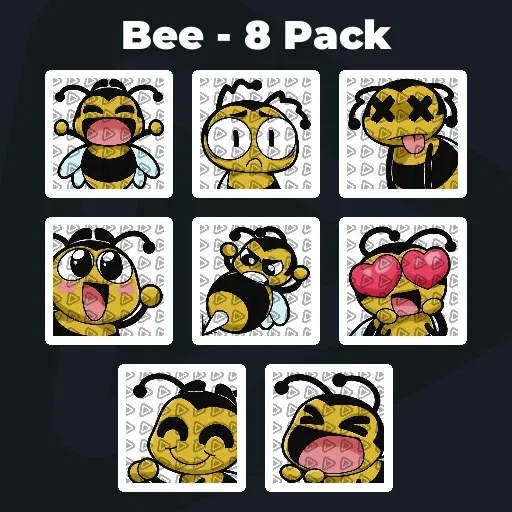 Bee - 8 Pack
