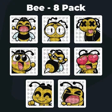 Bee - 8 Pack