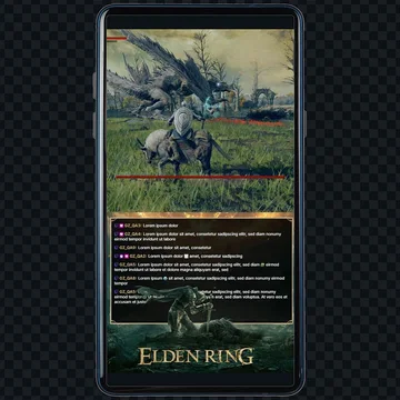 Vertical Gameplay Minimal Scene for Elden Ring - Gracebound