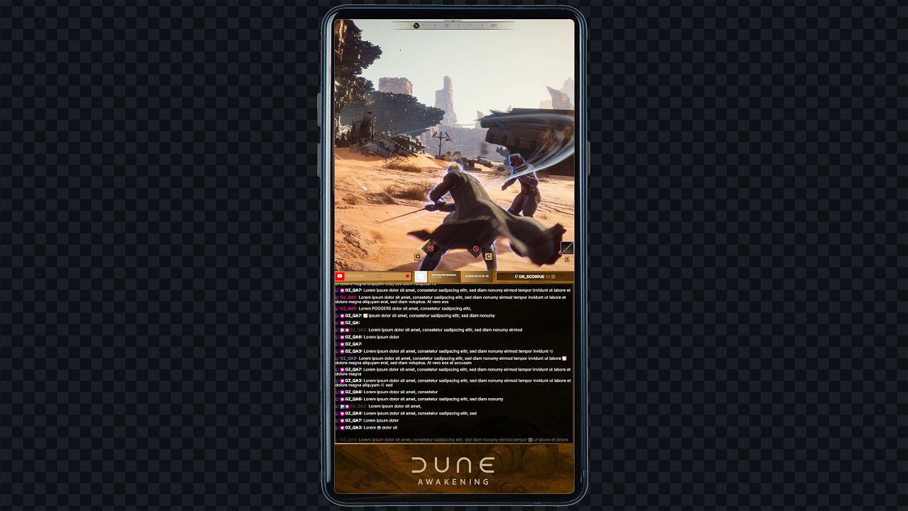 Vertical Gameplay Scene 01 for Dune