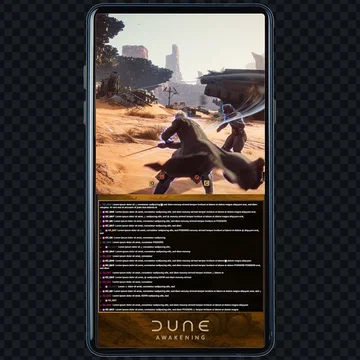Vertical Minimalistic Gameplay Scene for Dune - Sandborn