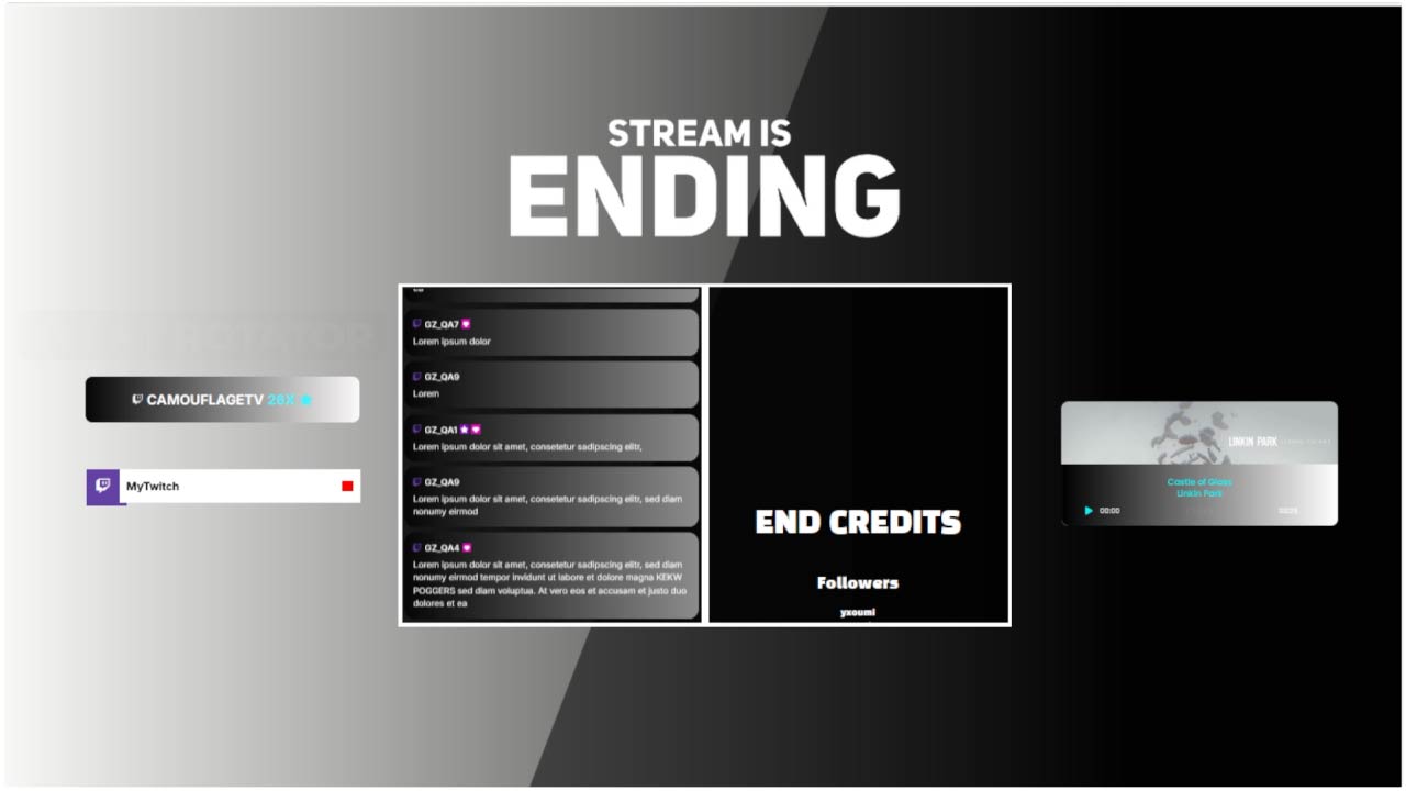 Ending Scene (Black-White)