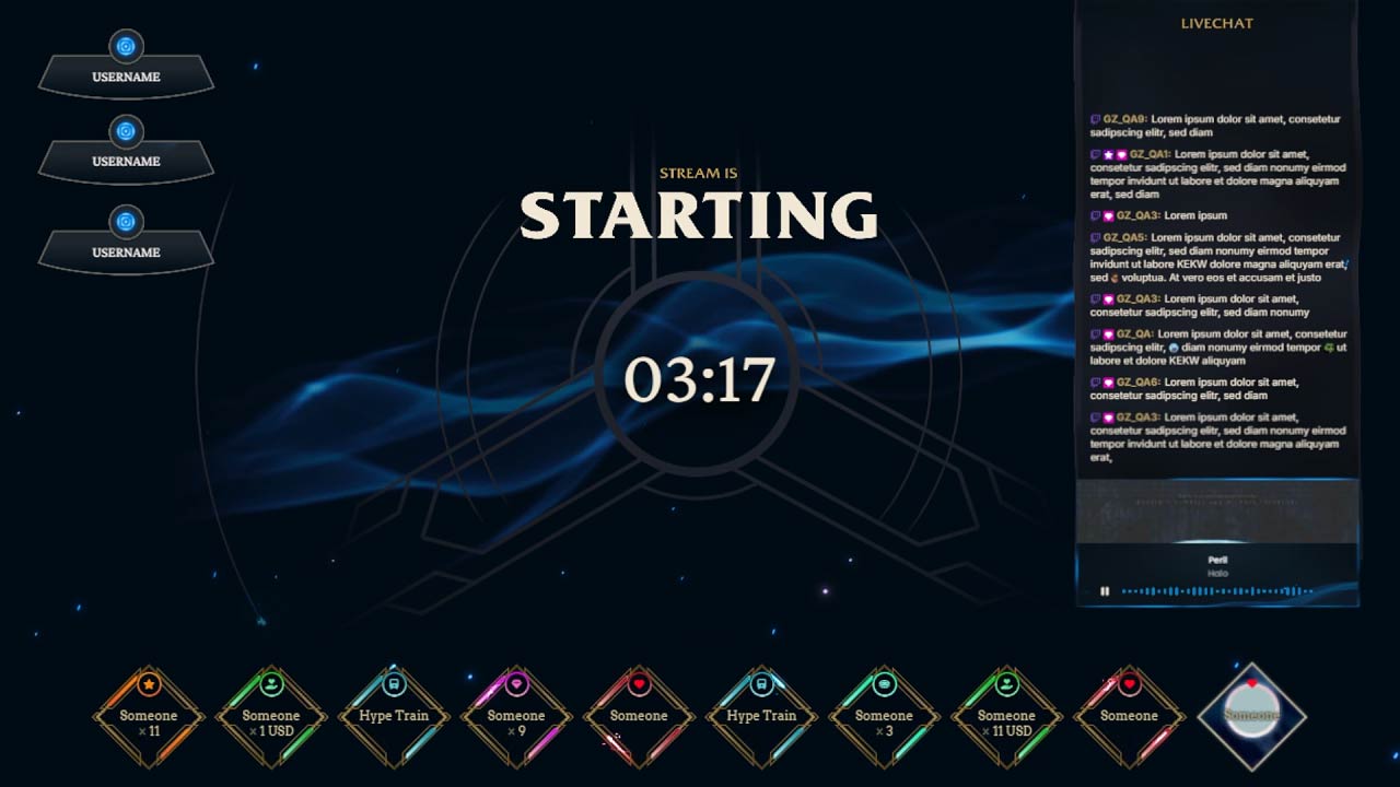Starting Scene 01 for LoL