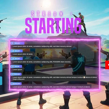 Starting Scene for Fortnite - Stormshift