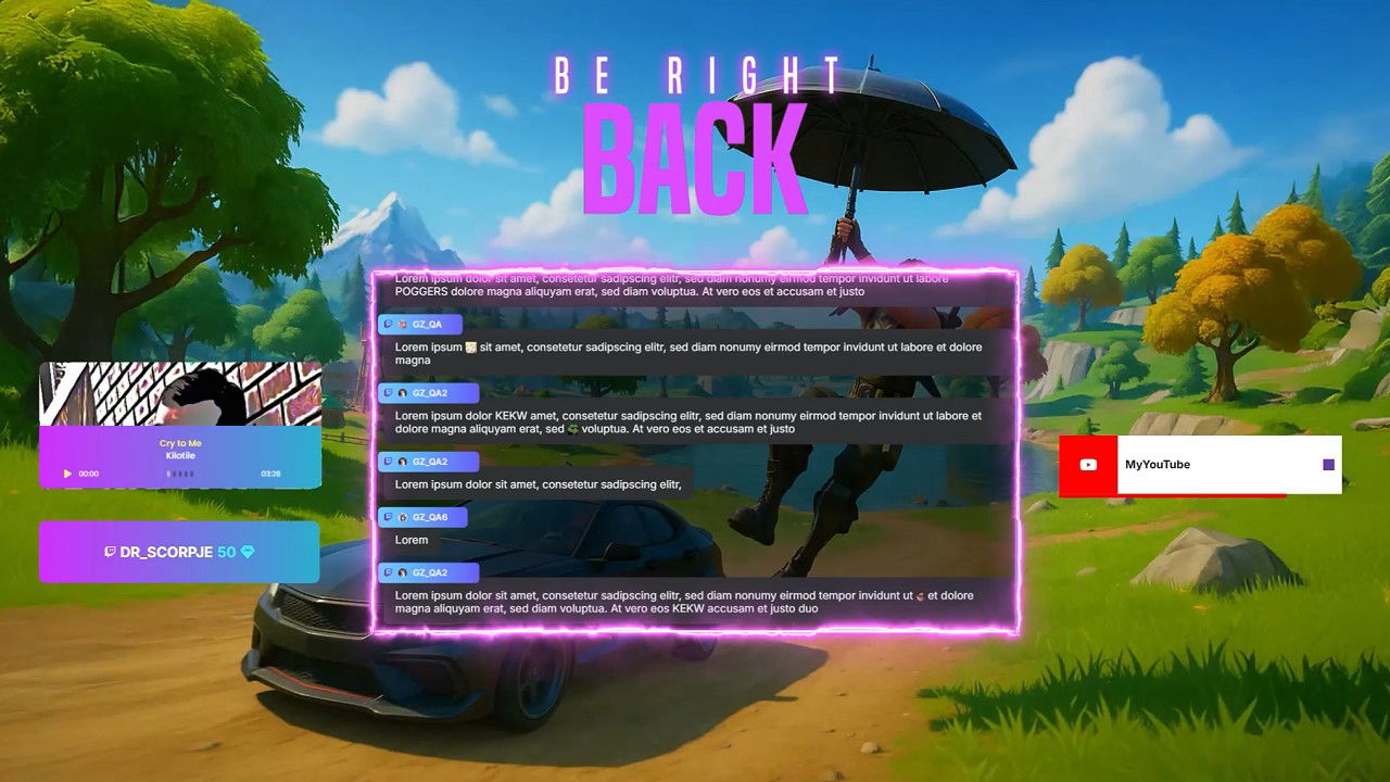 Pause Scene 01 for Fortnite