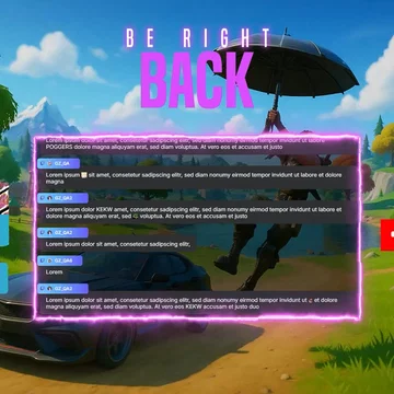 Pause Scene for Fortnite - Stormshift