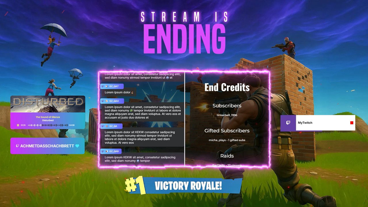 Ending Scene 01 for Fortnite