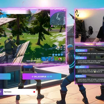 Just Chatting Scene for Fortnite - Stormshift