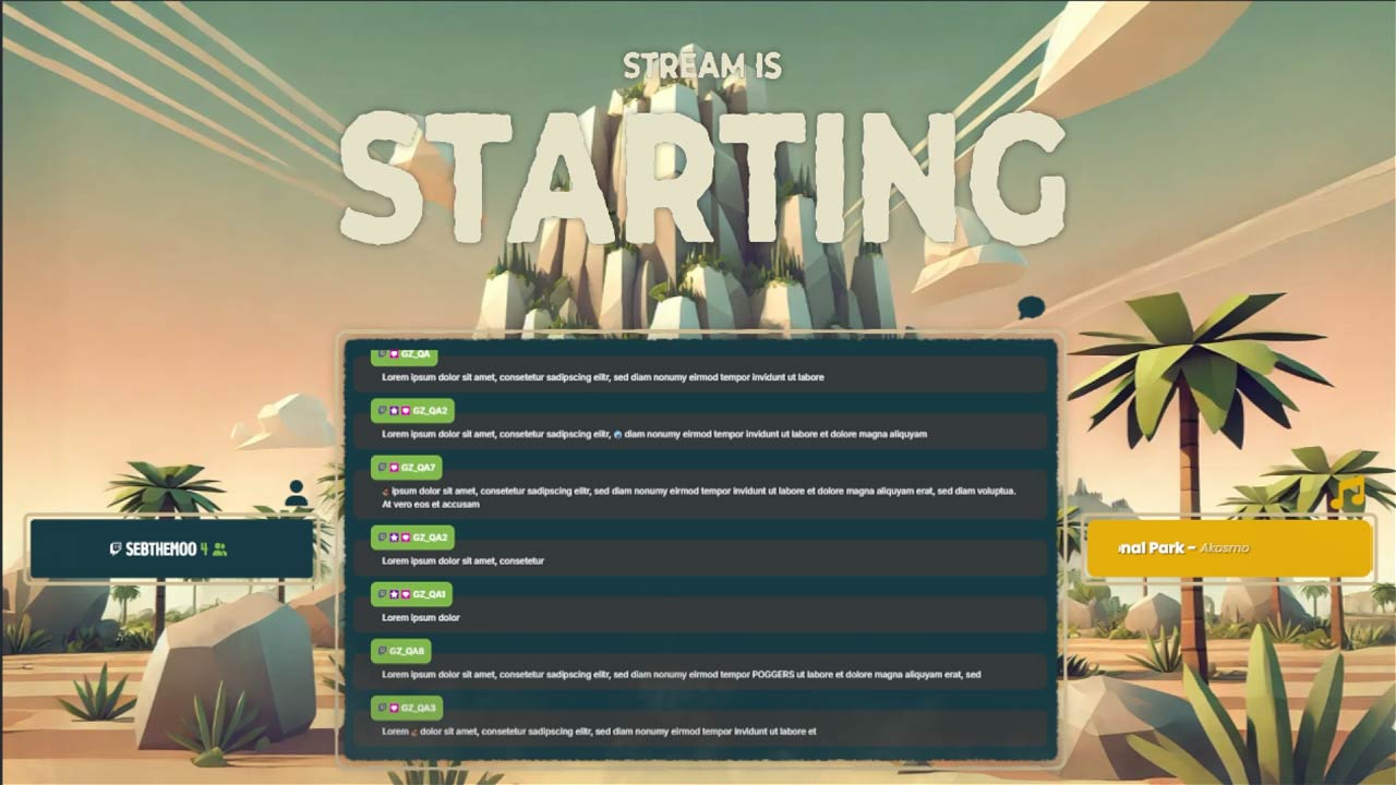 Starting Scene 01 for Peak