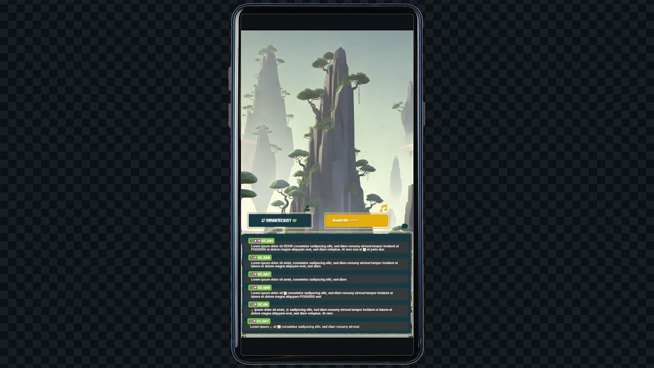 Vertical Gameplay Scene 01 for Peak