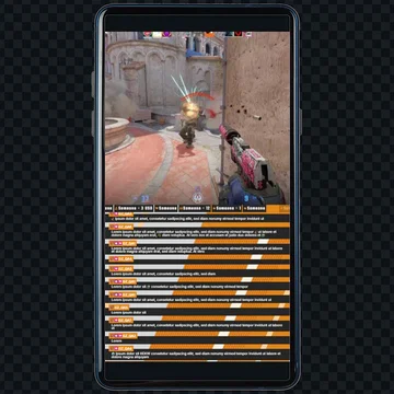 Vertical Gameplay Scene for Counterstrike 2 - Flashpoint