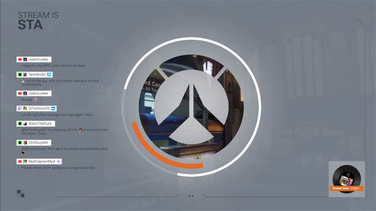 Starting Scene for Overwatch 2 - futuristic