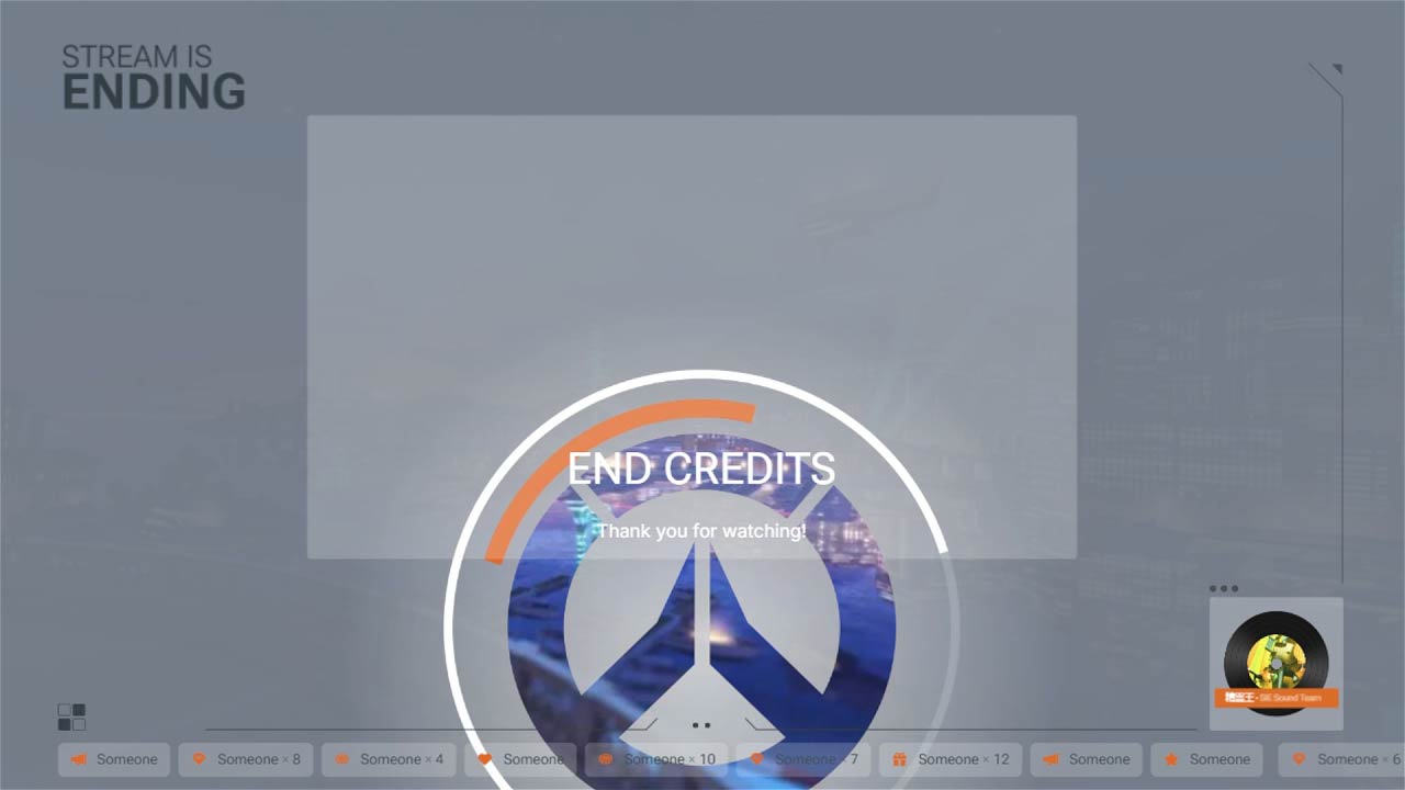 Ending Scene for Overwatch 2 - futuristic