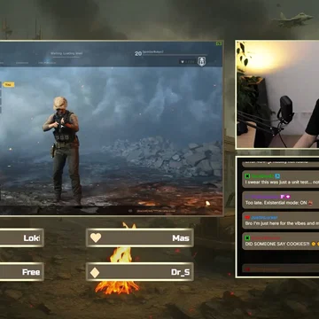 Talking Scene for COD Warzone - Dropzone