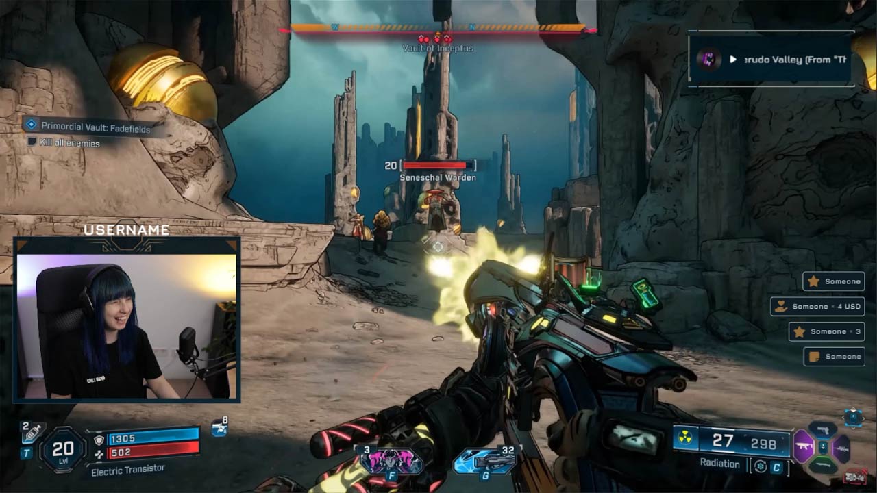Gameplay Scene for Borderlands 4 - Robot