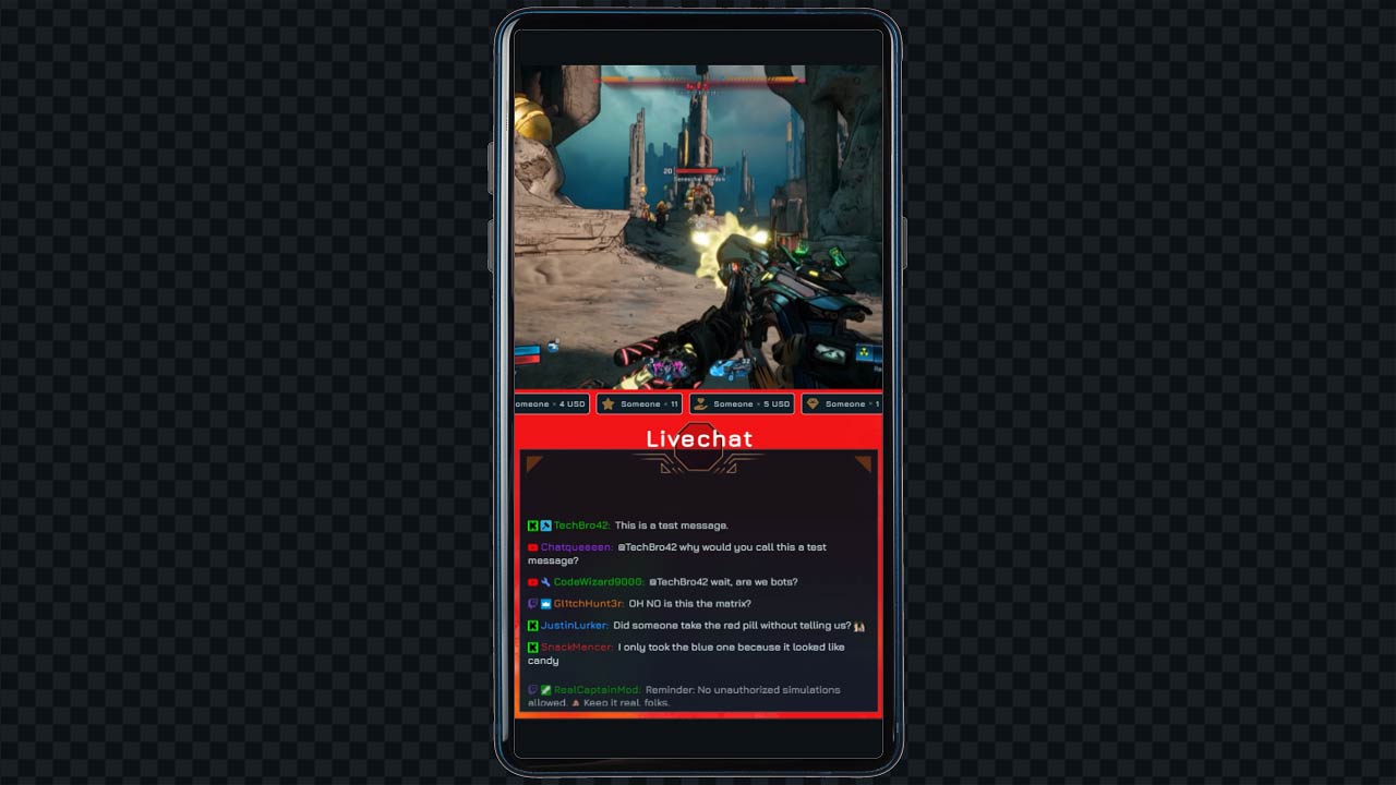 Vertical Gameplay Scene for Borderlands 4 - Robot