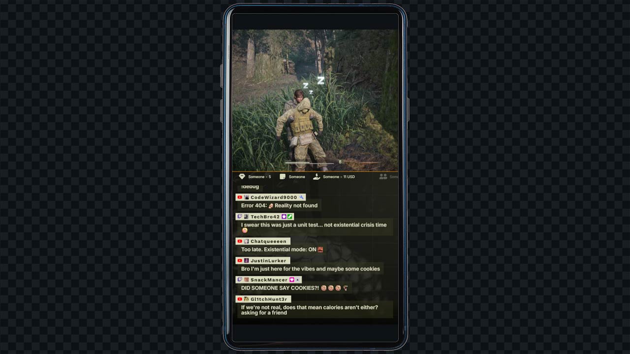 Vertical Gameplay Scene for MGS Delta - Immersive