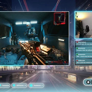 Just Chatting Scene for SciFi - Quantumis