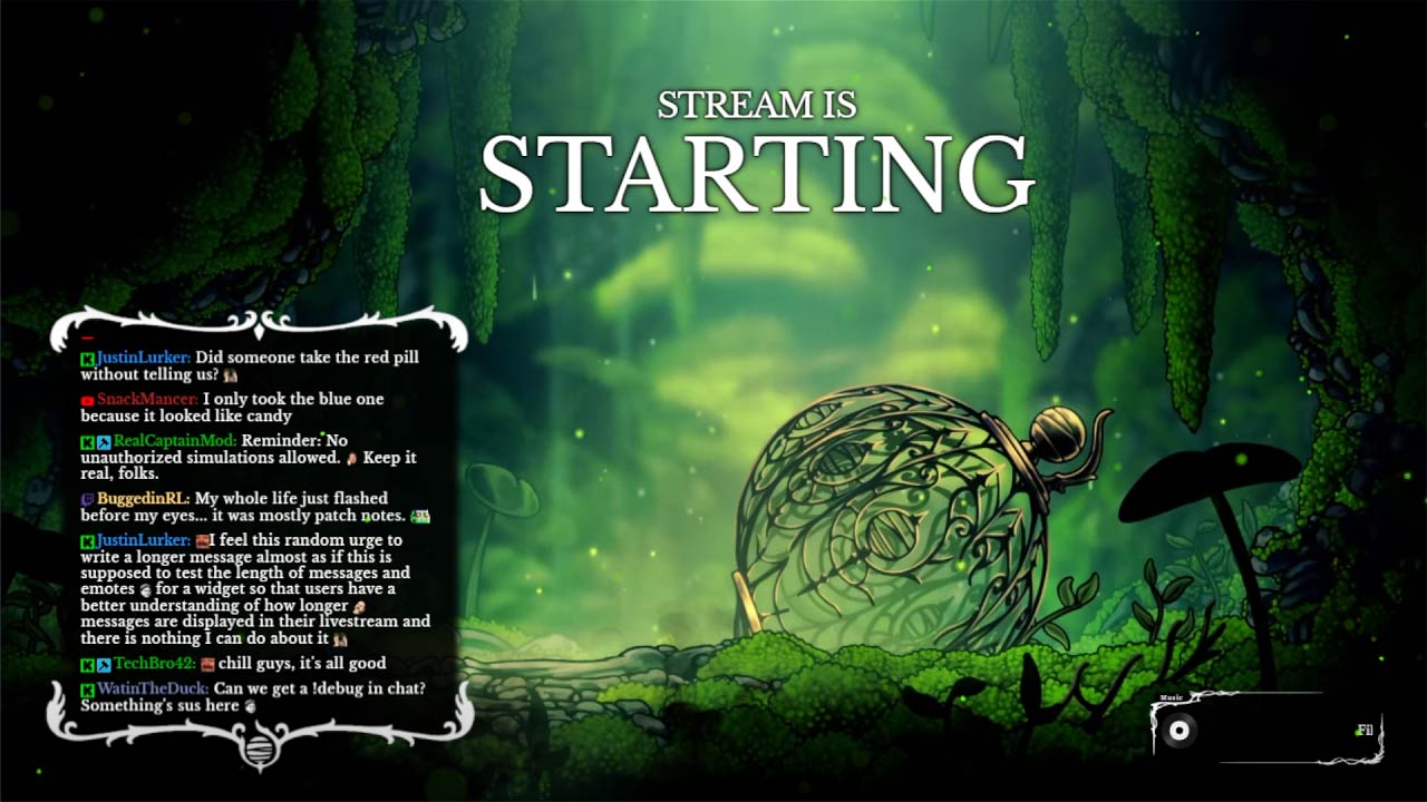 Starting Scene for Silksong - Immersive