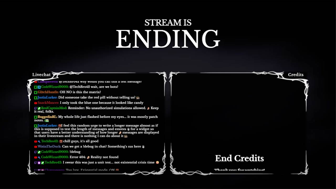 Ending Scene for Silksong - Immersive