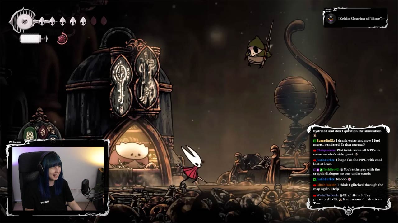 Gameplay Scene for Silksong - Immersive
