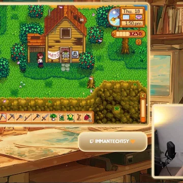 Gameplay Scene for Cozy Streams - Autumn