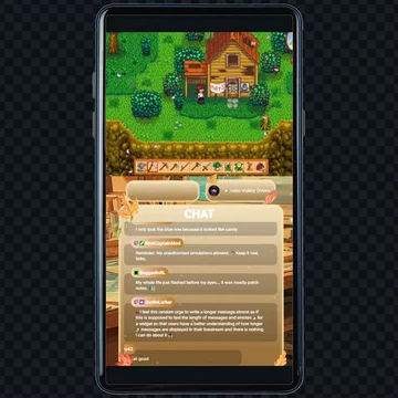 Vertical Gameplay Scene for Cozy Streams - Autumn