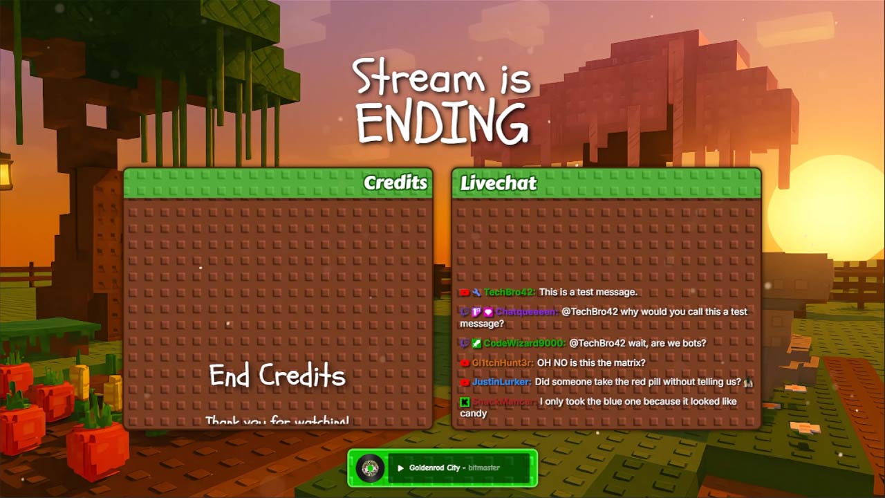 Ending Scene for Roblox - Grow a Garden