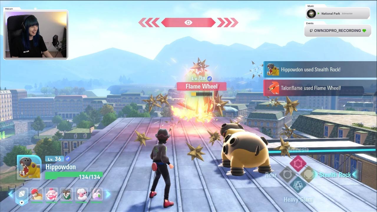 Gameplay Scene for Pokemon Legends Z-A - Urban
