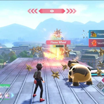 Gameplay Scene for Pokemon Legends Z-A - Lumigraph