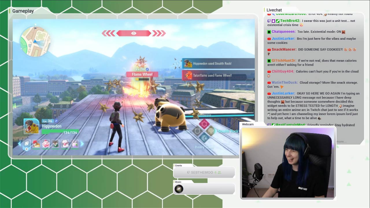 Talking Scene for Pokemon Legends Z-A - Urban