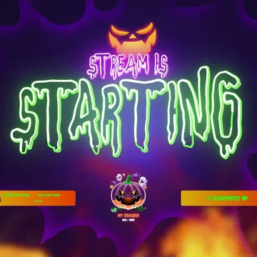 Starting Scene for Neon Halloween - Mystic