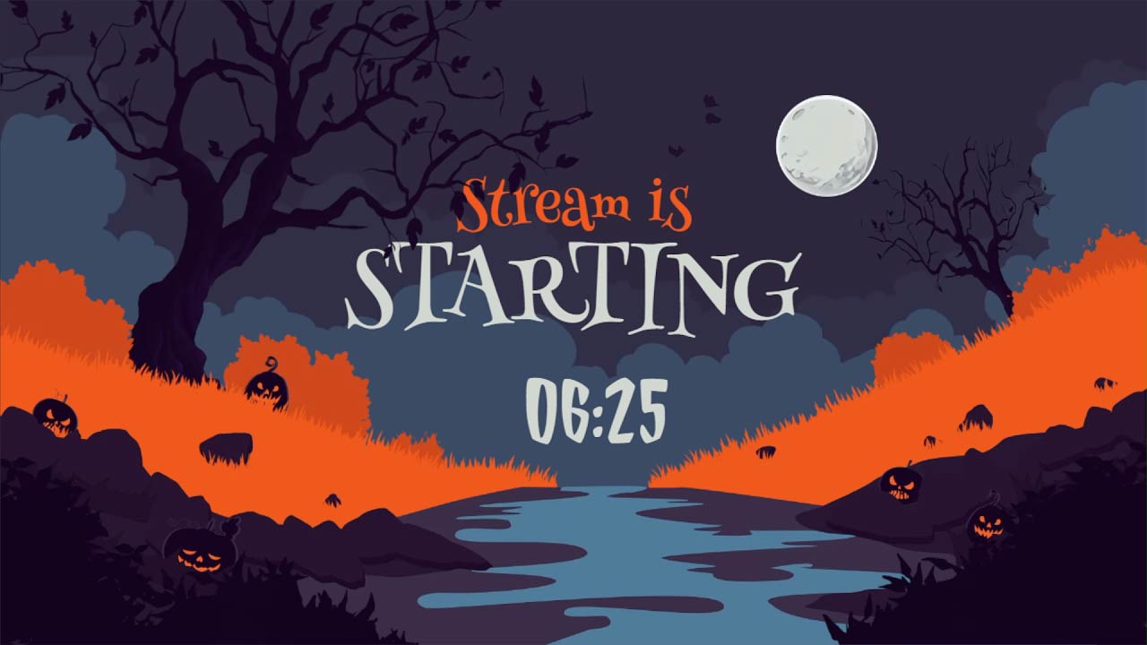Starting Scene for Halloween - Eerie